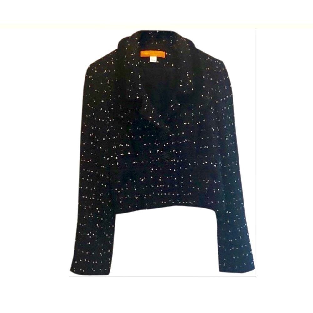 Cynthia Steffe black waist length jacket XSP